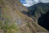 Next day, a long traverse ascending high above the Myagdi river