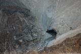 The mouth of the glacier 