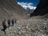 Following the river towards Japanese Base Camp