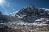 Dhaulagiri's 'Little Eiger' towering above the Chhonbardan Glacier