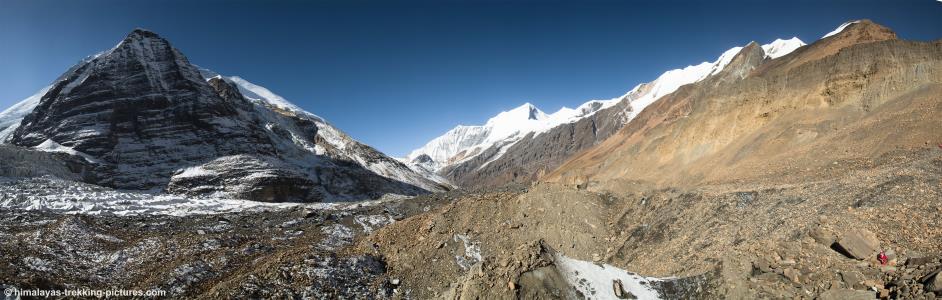 Above Dhaulagiri Base Camp