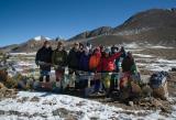 At Dhamphus Pass 5260m