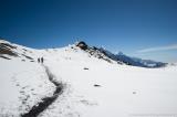 Descent (and ascent!)  towards Yak Kharka