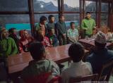 Last evening with our team