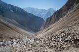 Heading up towards "Snow Camp"