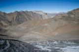 The long descent towards Shey Gompa