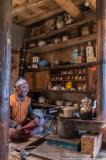 Inside the kitchen of Tsakang hermitage