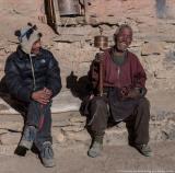 Learning how to use a prayer wheel...not that easy!