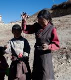 Learning to use a yo-yo...might be easier than turning a prayer wheel