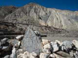 Mani stone near Kigaon
