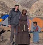 Visitors at our camp