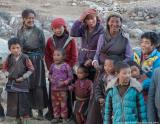 Visitors at our camp