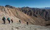 Starting our long descent towards Shimen