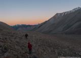 Descending towards "Ice Lake"