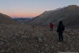 Descending towards "Ice Lake"