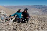 Happy to be at the top of this steep pass