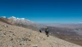 Starting the long descent towards Lo Manthang