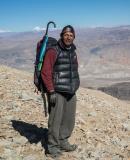 Our sirdar Takta looking tired and happy to have gotten us as far as this