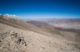 Starting the long descent towards Lo Manthang