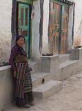Woman in a street