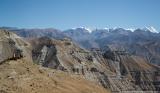 Ruined fort near Geling (with Damodar Himal in the background)