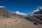 Looking North towards the Khumbu Glacier