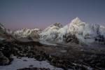 Dusk over the Khumbu Glacier