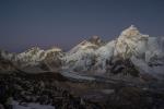 Dusk over the Khumbu Glacier