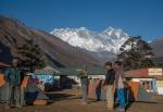 Camp at Tengboche