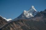 Ama Dablam and the ridge of Tengboche