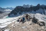 Above Gokyo 4th Lake
