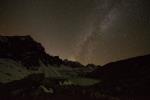 Night sky above Gokyo 4th Lake