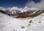 Descending the Larkya La