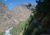 Along the Mugu Karnali river