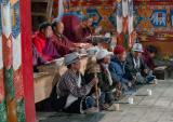 A ceremony in the gompa of Mugu