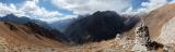180° panorama looking South and West