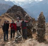 A pleasant break after the steep climb