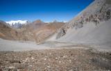 On the way to the pass looking back towards Tibet
