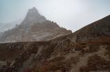 Heading towards the Yambur La, 4815m
