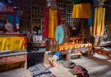 Inside the gompa of Bhijer