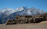 House at Taro Kharka, a summer settlement at 4600m