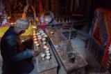 Inside Shey Gompa