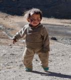 Toddler at Shey Gompa