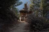 Chortens by the gompa