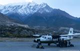 Arriving at Jomsom