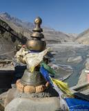View towards Upper Mustang from the roof of the gompa