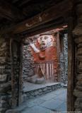 A protector from bad spirits in Kagbeni
