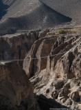 The bridge across the deep canyon to Ghyakar village
