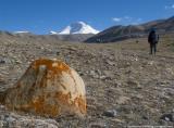 Heading towards  Damodar Lakes (with summit of Bhirikutisail)