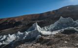 On the glacier
